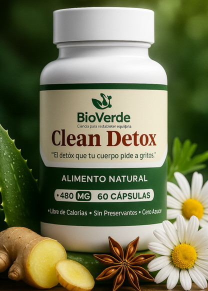 Clean Detox ® | Suplemento Detox Natural